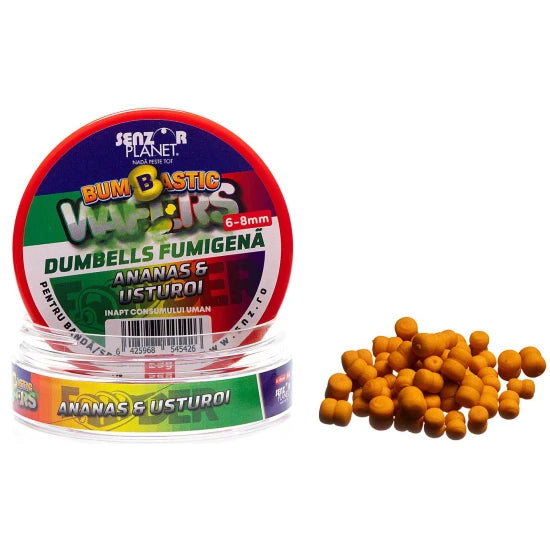 Wafter Senzor Bumbastic Dumbells Pentru Banda Fumigena, Ananas Usturoi, 6-8mm, 25g