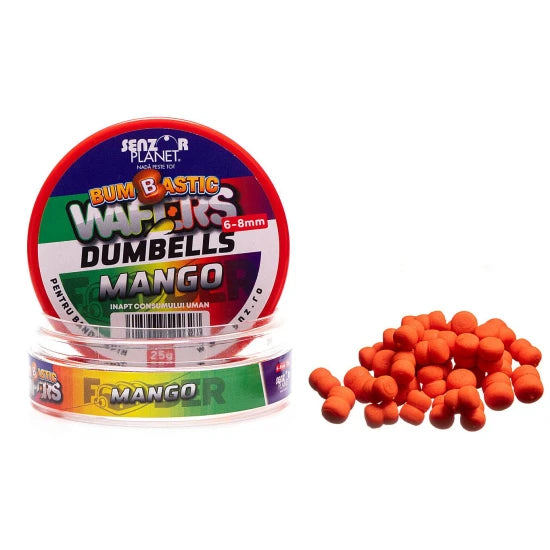 Wafter Senzor Bumbastic Dumbells Pentru Banda, Mango, 6-8mm, 25g