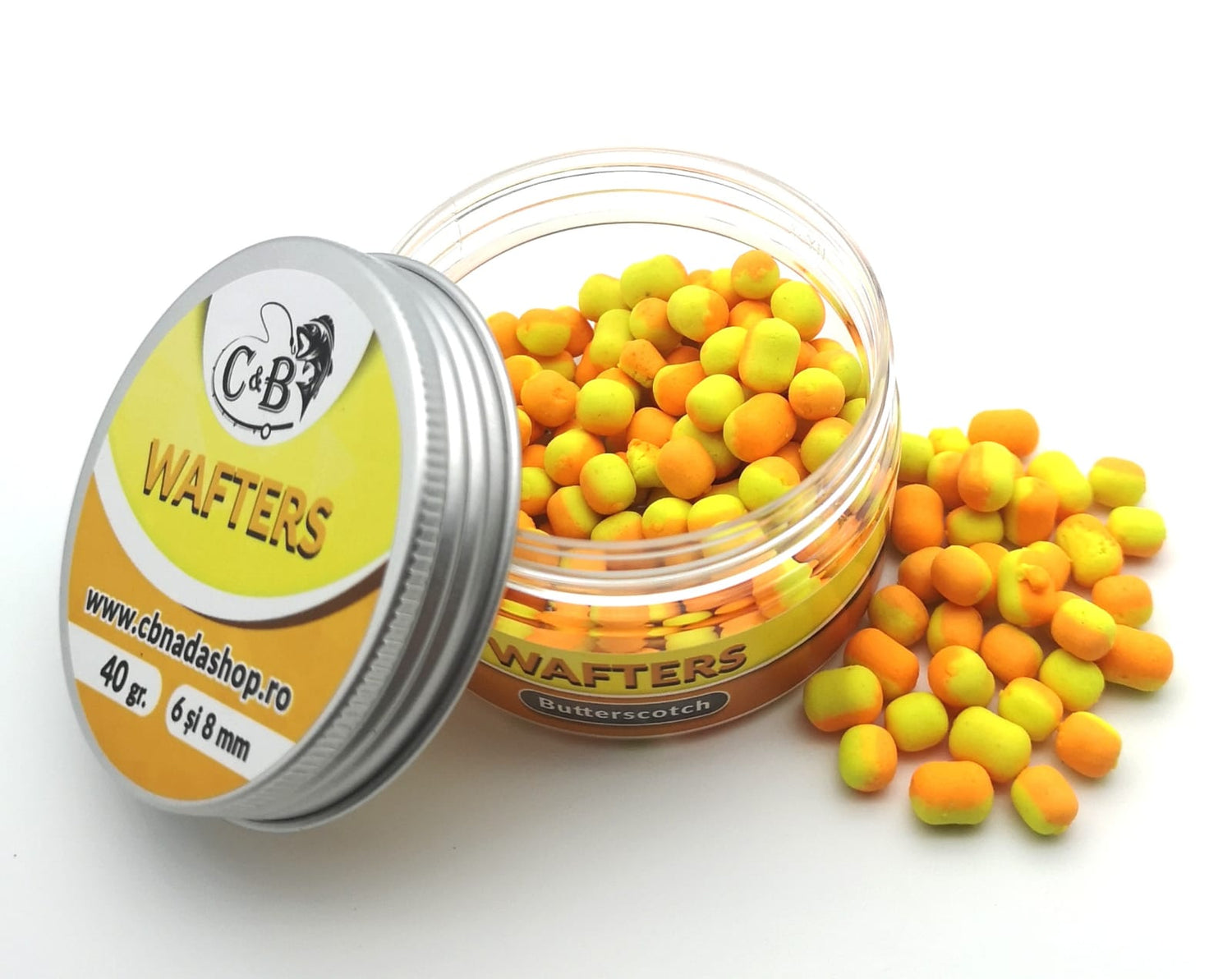 Wafters C&amp;B Caramel, 6/8mm, 40g