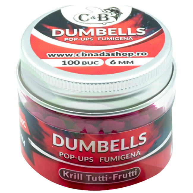 Wafters C&amp;B Fumigena, Krill &amp; Tutti-Frutti, 6mm