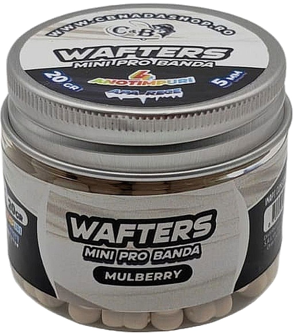 Wafters C&amp;B Mini Pro Banda, Mulberry, 5mm, 20g