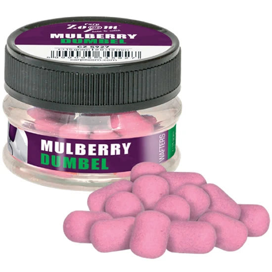 Wafters Carp Zoom Dumbell, Mulberry, Light Purple, 10x14mm, 15g