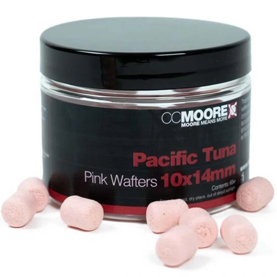 Wafters Cc Moore Dumbell, Pink, Pacific Tuna, 10x14mm, 65buc/cutie