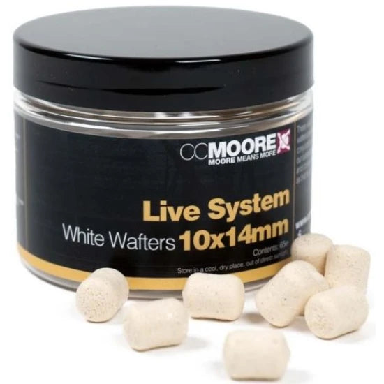 Wafters Cc Moore Live System Dumbell White, 10-14mm, 65buc