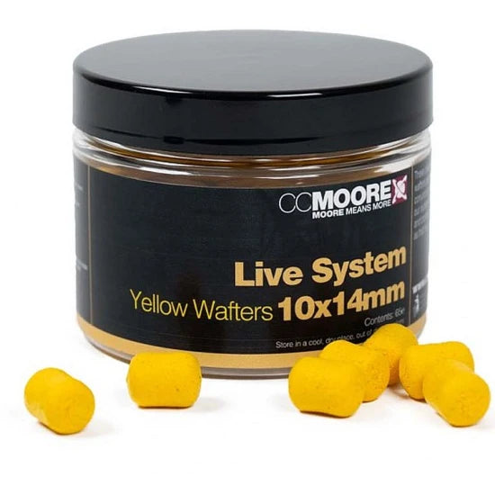 Wafters Cc Moore Live System Dumbells Yellow, 10-14mm, 65buc/borcan