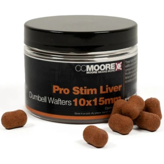 Wafters Cc Moore Pro-stim Dumbell, Liver, 10-15mm, 65buc/cutie