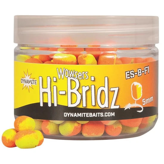 Wafters Dynamite Baits Wowsers Hi-bridz Yellow Orange, 5mm