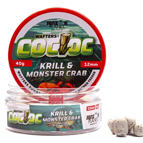 Wafters Dumbells Senzor Cocioc, Krill Si Monster Crab, 12mm, 40g