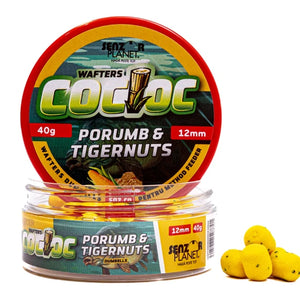Wafters Dumbells Senzor Cocioc, Porumb Si Tigernuts, 12mm, 40g