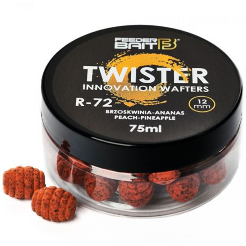 Wafters Feeder Bait Twister, R72 - Piersica &amp; Ananas, 12mm, 50g