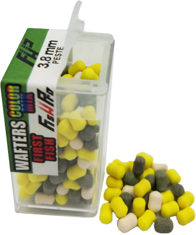 Wafters Fish Pro Color Mix, Fish, 3.8x5mm, 200buc