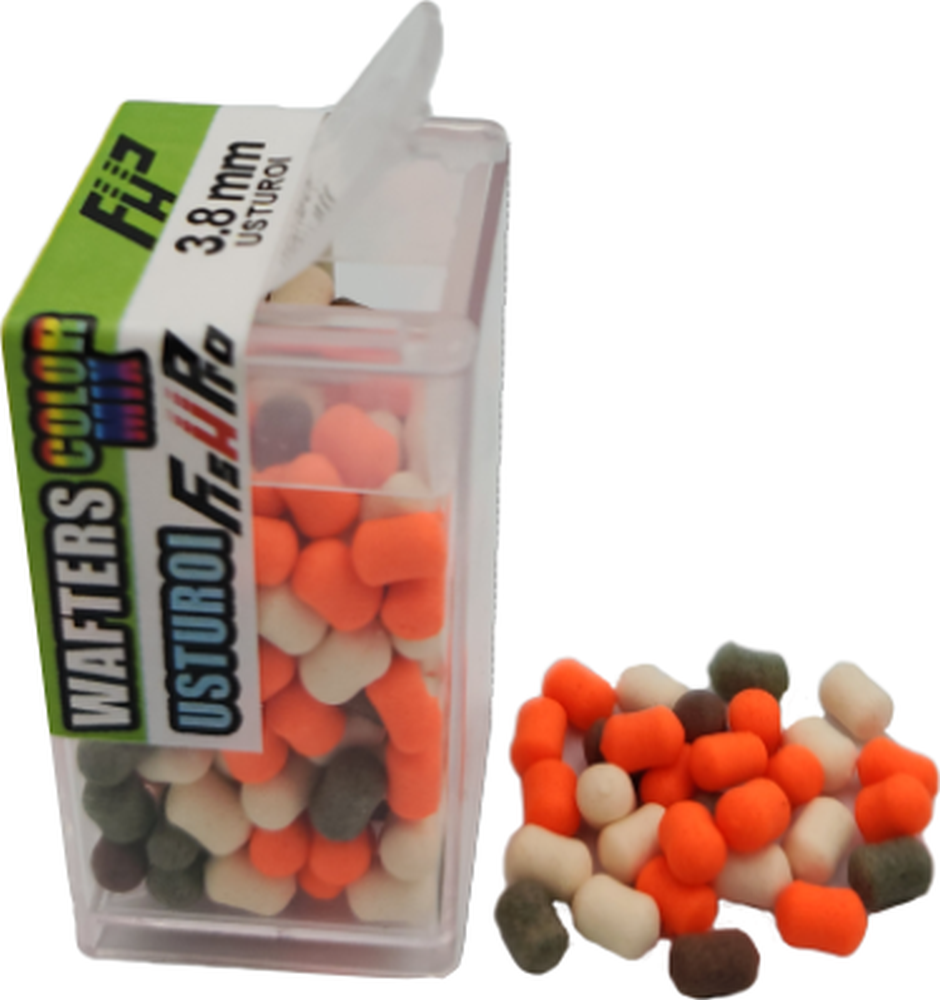 Wafters Fish Pro Color Mix, Usturoi, 3.8x5mm, 200buc
