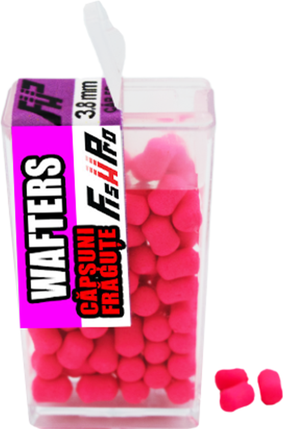 Wafters Fish Pro Easy Open, Capsuni Fragute, 3.8x5m, 80buc