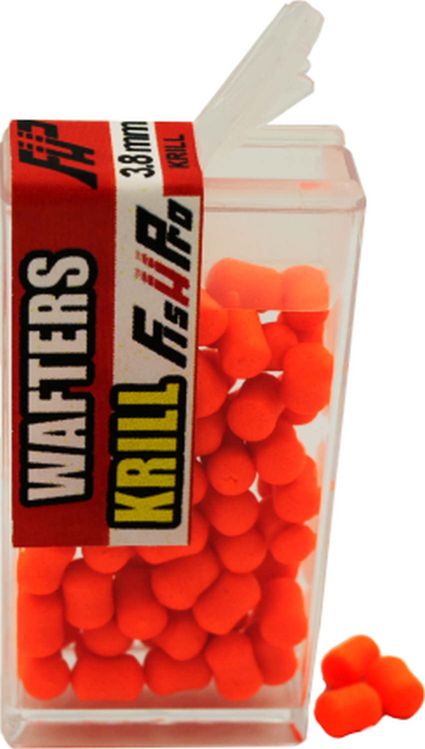 Wafters Fish Pro Easy Open, Krill, 3.8x5m, 80buc