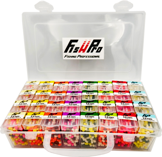 Wafters Fish Pro Easy Open Mega Box, 8 Arome, Multicolor, 3.8x5m, 200buc