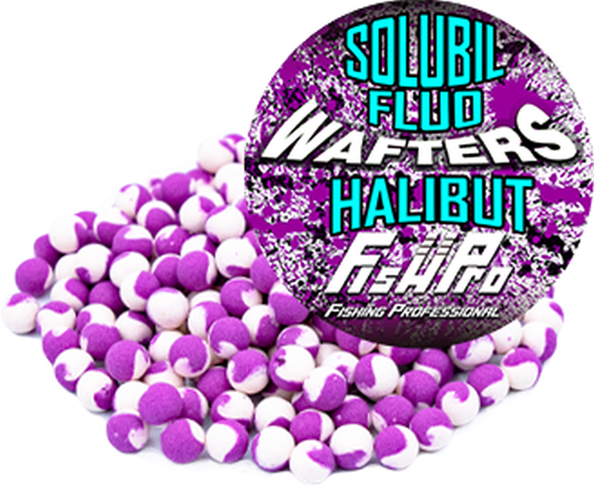 Wafters Fish Pro Solubile Fluo, Halibut, 8mm, 40g