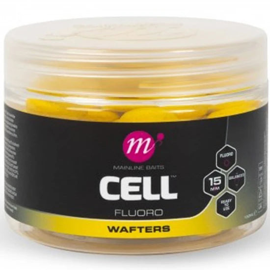 Wafters Mainline Fluoro Yellow, Cell, 15mm