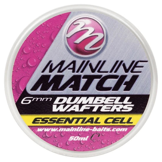 Wafters Mainline Match Dumbell, Essential Cell, Yellow,  6mm, 50ml