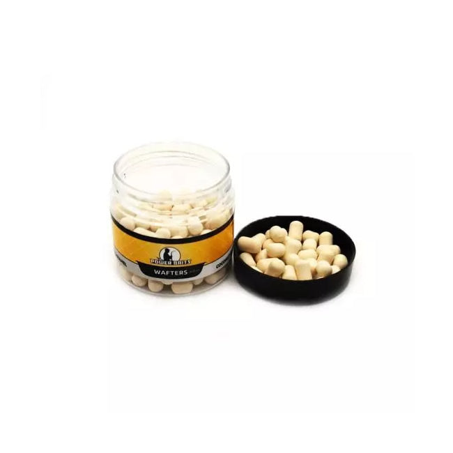 Wafters Power Baits, Coconut &amp; Caramel, 6-8mm, 60g