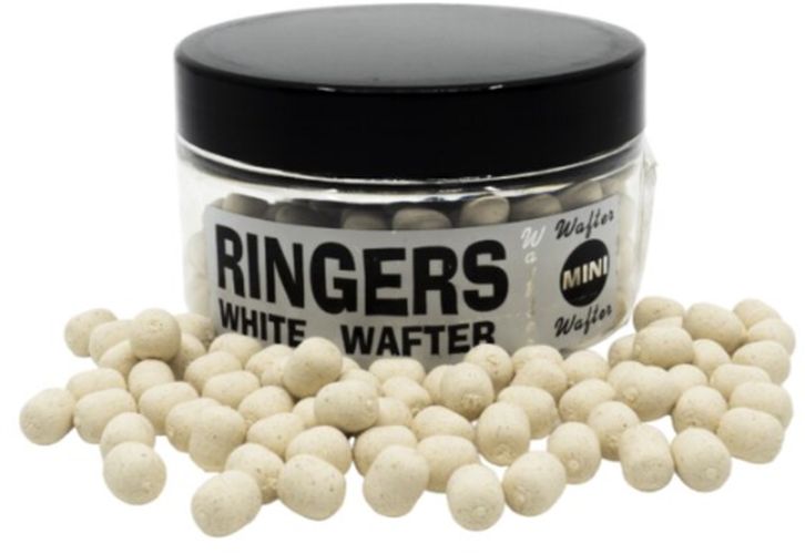Wafters Ringers Mini, White, Chocolate , 4.5mm, 100g