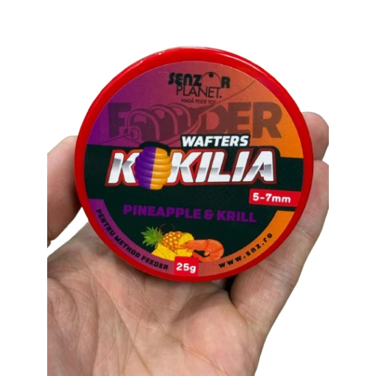 Wafters Senzor Kokilia, Pineapple Krill, 5-7mm, 25g