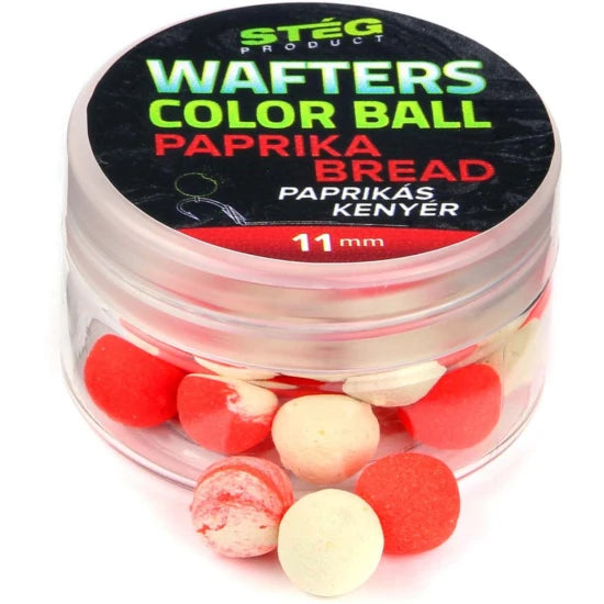 Wafters Steg Color Ball, Paprika, 11mm, 15g