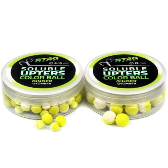 Wafters Steg Upters Soluble Color Ball, Ghimbir, 12mm, 30g