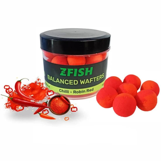 Wafters Zfish Balanced 8mm, Chilli Robin Red, 20g