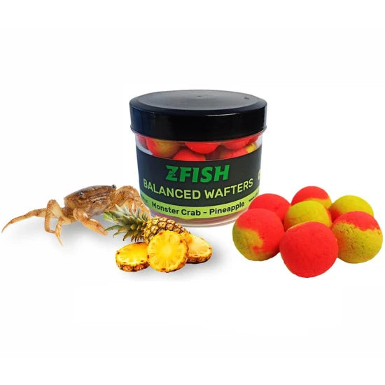 Wafters Zfish Balanced 8mm, Monster Crab Pineapple, 20g