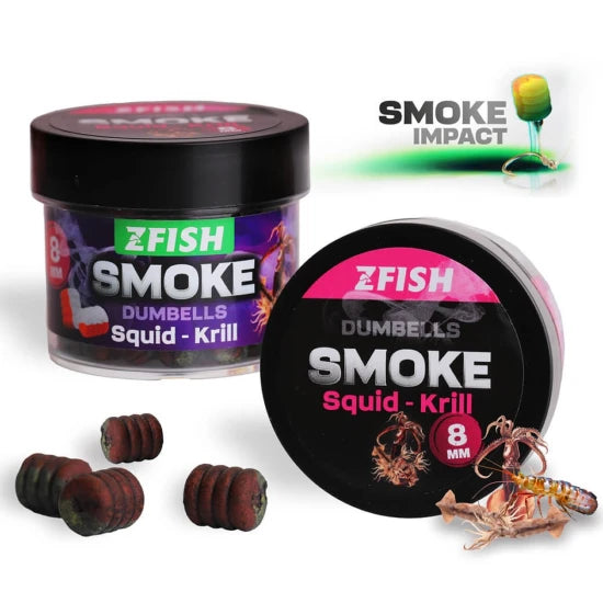 Wafters  Zfish Smoke Pop Up Dumbells 8 Mm, Squid-krill, 20g