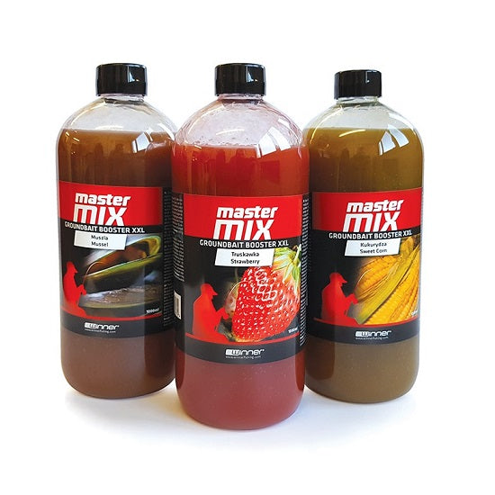 Winner Master Mix Groundbait Booster XXL 1000ml Strawberry