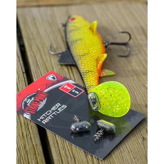 Zarnoitoare Sticla Fox Rage Strike Point Hitcher Rattle Large, 3buc