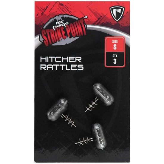 Zarnoitoare Sticla Fox Rage Strike Point Hitcher Rattle Small, 3buc